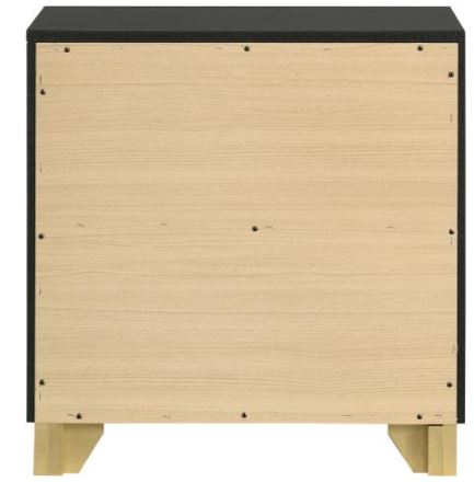 Caraway 2-Drawer Nightstand-Coaster Fine Furniture-CL-224782-NightstandsBlack-4-France and Son