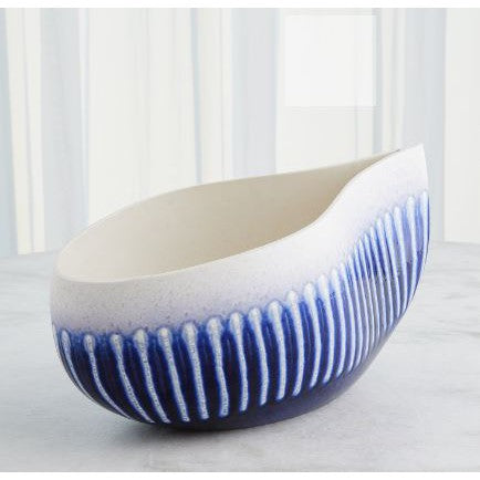 Giant Teardrop Bowl-Cobalt-Global Views-GVSA-1.10961-Decor-1-France and Son