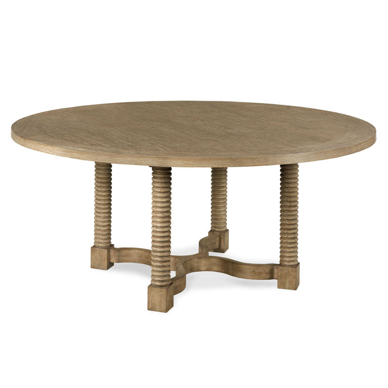 Teton Dining Table-Woodbridge Furniture-WOODB-5087-09-Dining Tables-1-France and Son