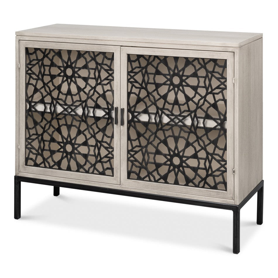 Covet Door Chest-SARREID-SARREID-53674-Bookcases & Cabinets-1-France and Son