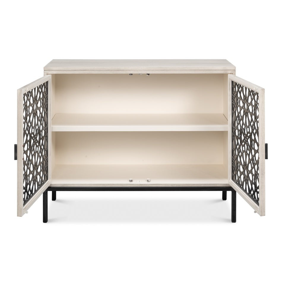 Covet Door Chest-SARREID-SARREID-53674-Bookcases & Cabinets-2-France and Son