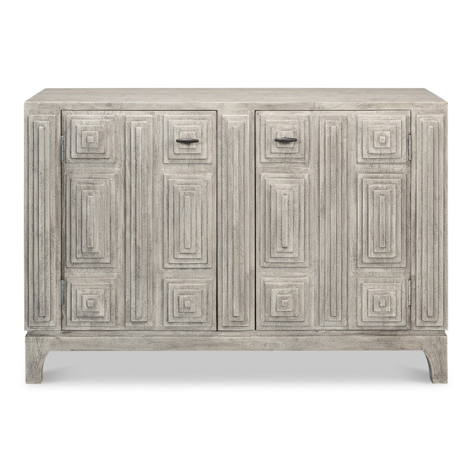 Rafina Two Door Sideboard-SARREID-SARREID-53827-Sideboards & Credenzas-1-France and Son