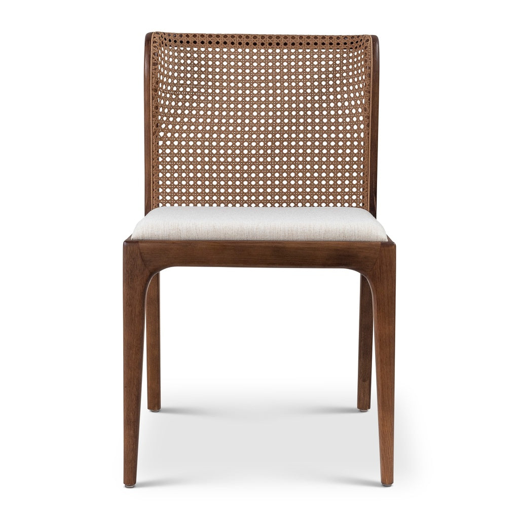Eloa Cane Side Chair-Urbia-URBIA-BSM-208081-08-Dining ChairsMedley Ivory - Nogal-10-France and Son