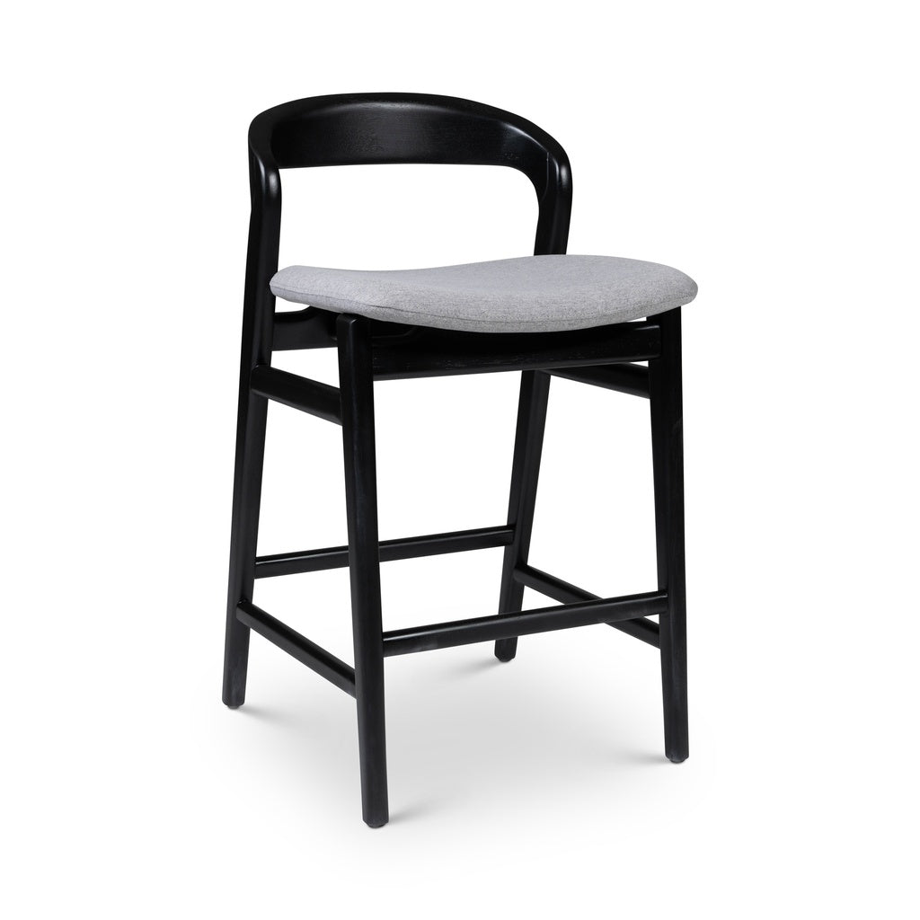 Velma Counter Stool-Urbia-URBIA-BSM-208122-02-Stools & OttomansEssence Grey & Ebano-1-France and Son