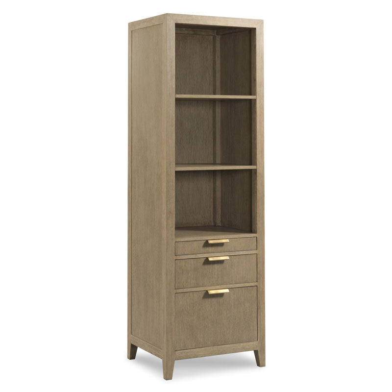 Beall Bookcase-Woodbridge Furniture-WOODB-6054-09-Bookcases & Cabinets-1-France and Son