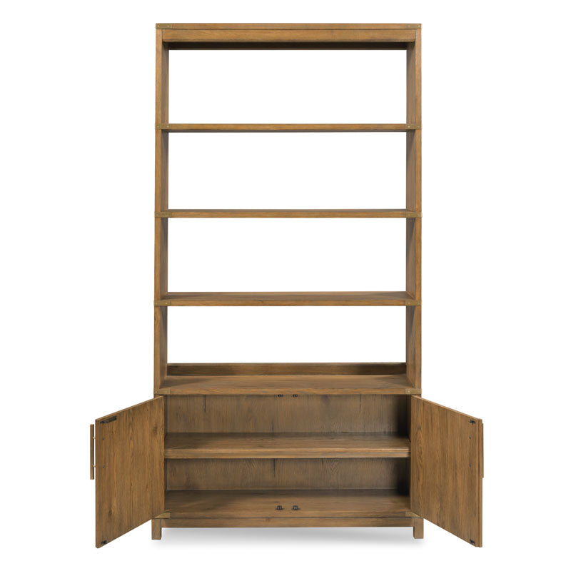 Katana Bookcase-Woodbridge Furniture-WOODB-6057-41-Bookcases & Cabinets-3-France and Son