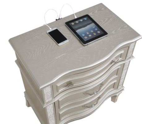 Evangeline 3-Drawer Nightstand-Coaster Fine Furniture-CL-223392-Nightstands-6-France and Son