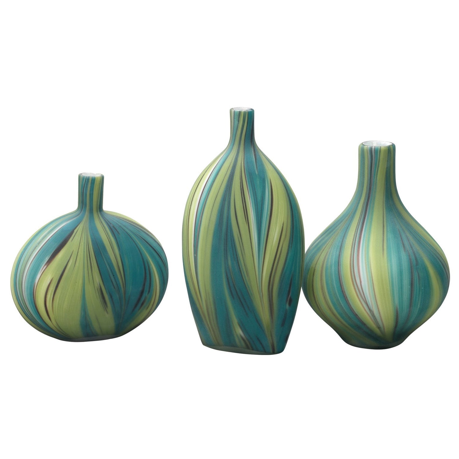 Stream Vessels (set of 3)-Jamie Young-JAMIEYO-7STRE-VAGB-Vases-1-France and Son