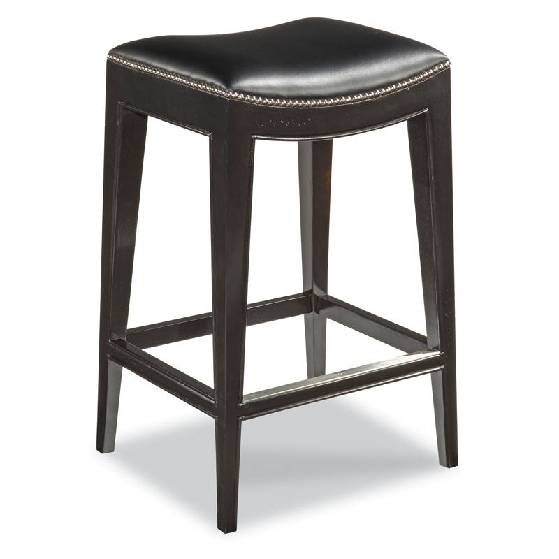 Jackson Bar Stool-Woodbridge Furniture-WOODB-7027-30-Bar StoolsBlack Finish-2-France and Son