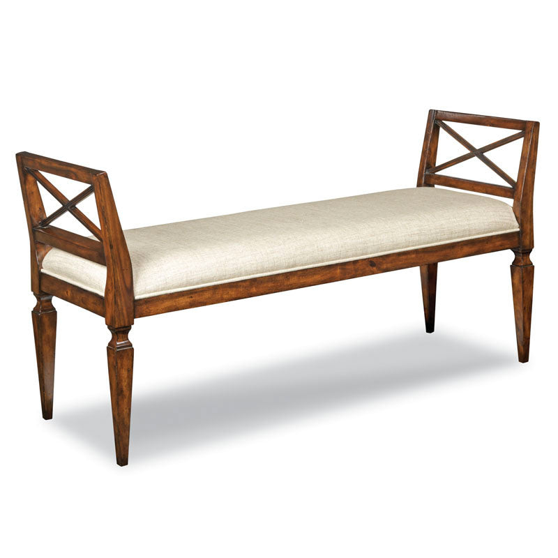 Neo-Classic Bench-Woodbridge Furniture-WOODB-7200-10-Benches-1-France and Son