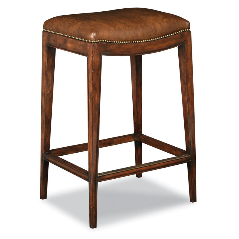 Saddle Seat Stool-Woodbridge Furniture-WOODB-7202-10-Bar StoolsBordeaux-Counter-4-France and Son