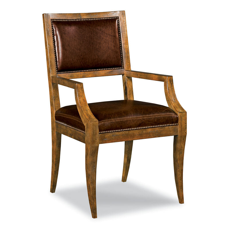 Ross Dining Arm Chair-Woodbridge Furniture-WOODB-7240-08-Dining ChairsSonoma-1-France and Son