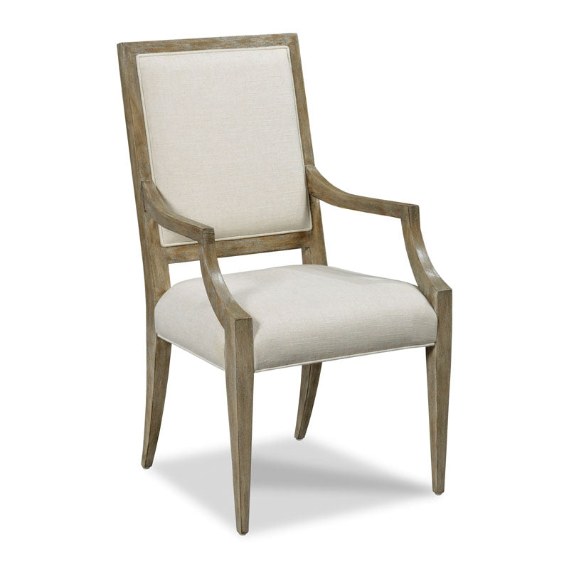 Callisto Arm Chair-Woodbridge Furniture-WOODB-7291-09-Dining ChairsVintage Finish-1-France and Son