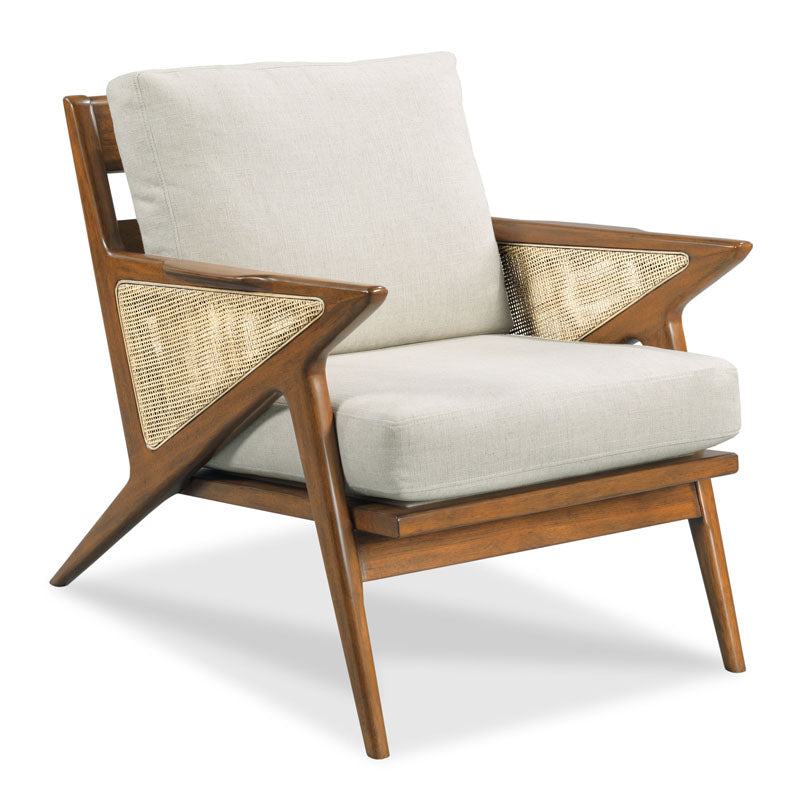 Erik Lounge Chair-Woodbridge Furniture-WOODB-7318-20-Lounge ChairsRepel Stainguard Linen-6-France and Son