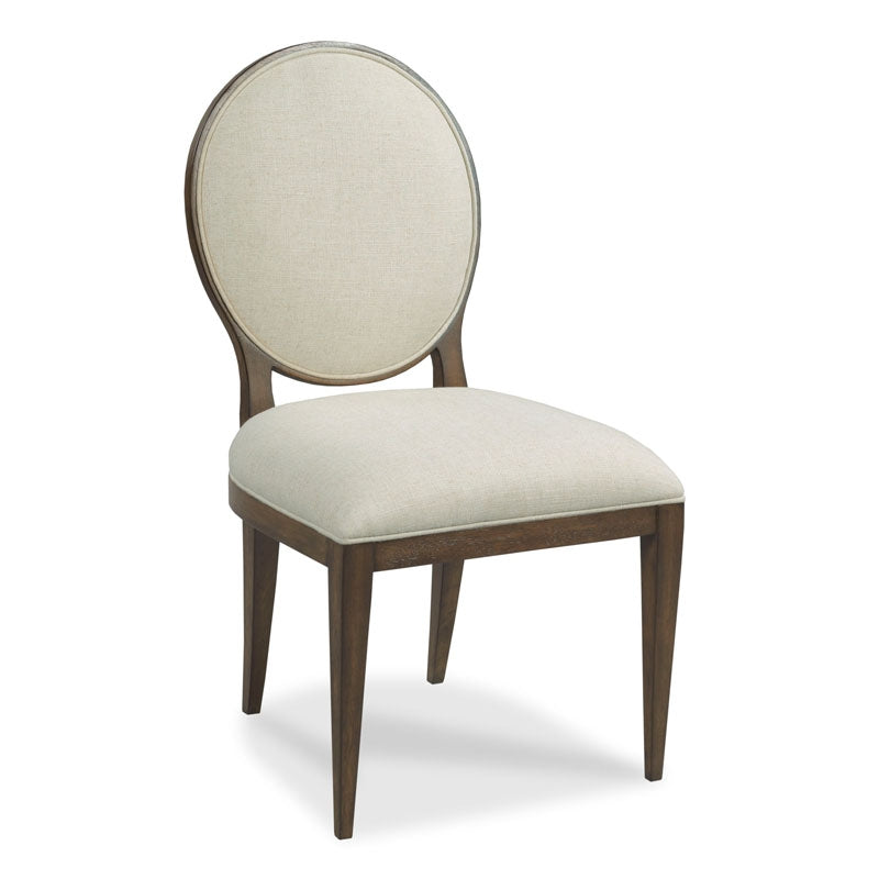 Ovale Side Chair-Woodbridge Furniture-WOODB-7321-04-Dining ChairsBrown-1-France and Son