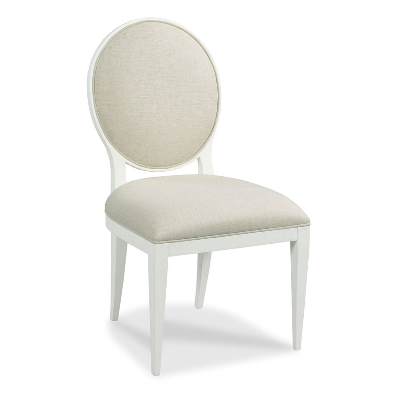 Ovale Side Chair-Woodbridge Furniture-WOODB-7321-68-L-Dining ChairsBeige-4-France and Son