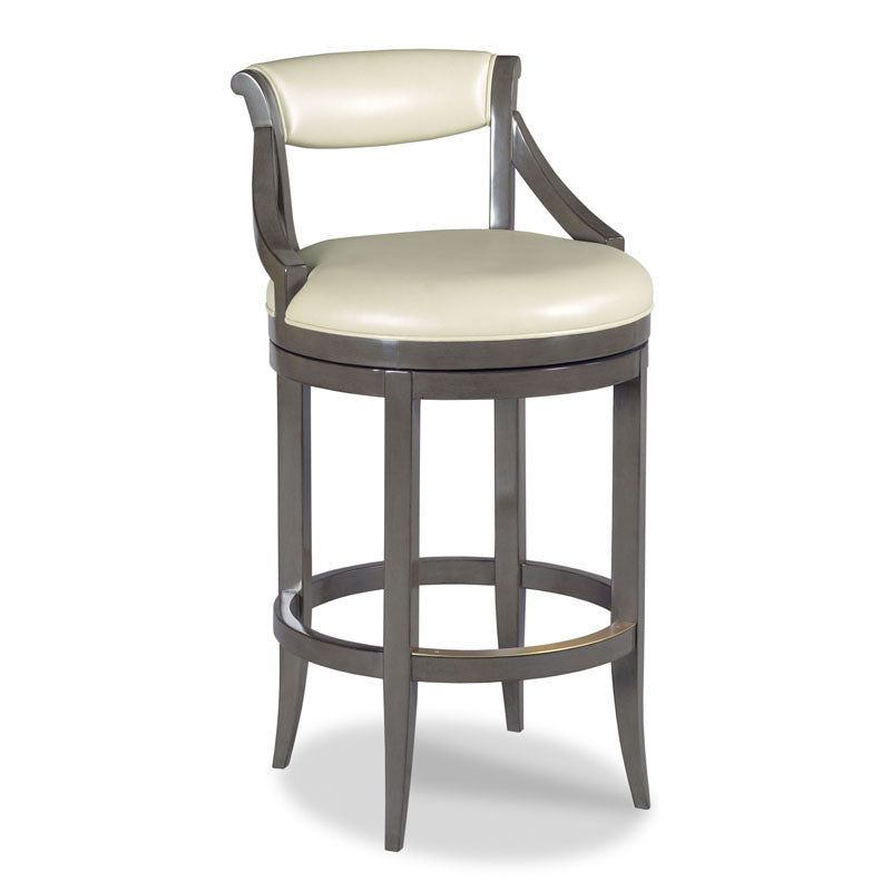 Taylor Bar Stool-Woodbridge Furniture-WOODB-7504-63-Bar StoolsCharcoal Finish-3-France and Son