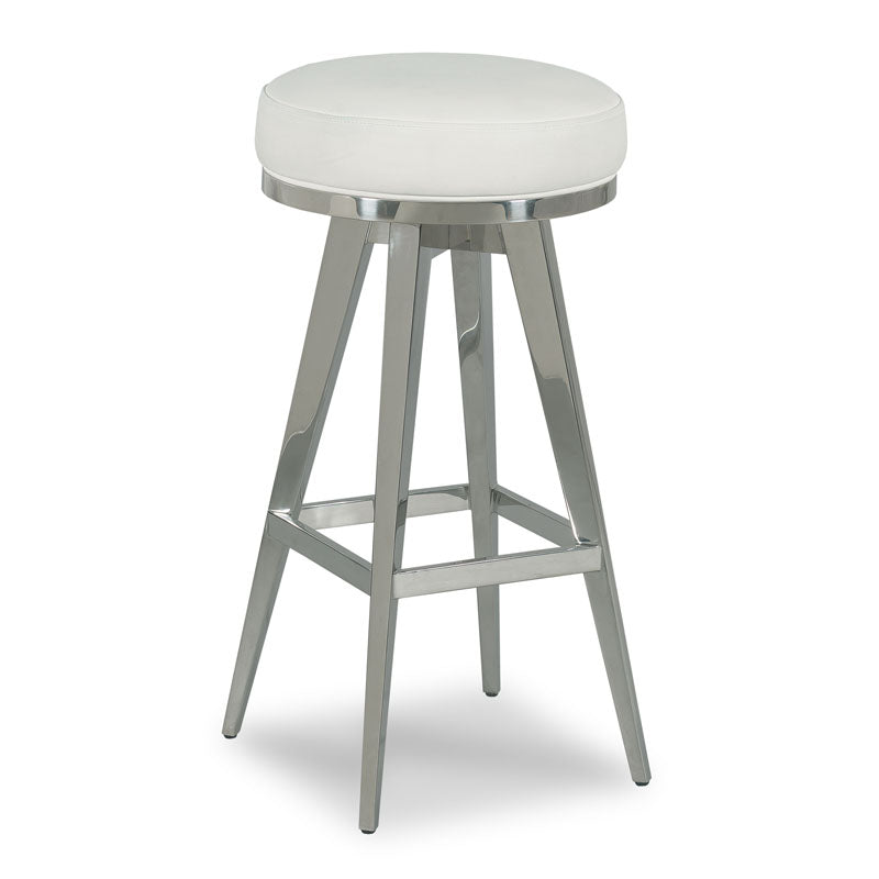 Capri Counter Stool-Woodbridge Furniture-WOODB-7537-54-Stools & OttomansPolished Nickel-1-France and Son