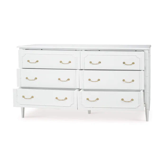 Chelsea Largish 6 Drawer Dresser-Bramble-BRAM-76439HRW-LDT-Dressers-2-France and Son