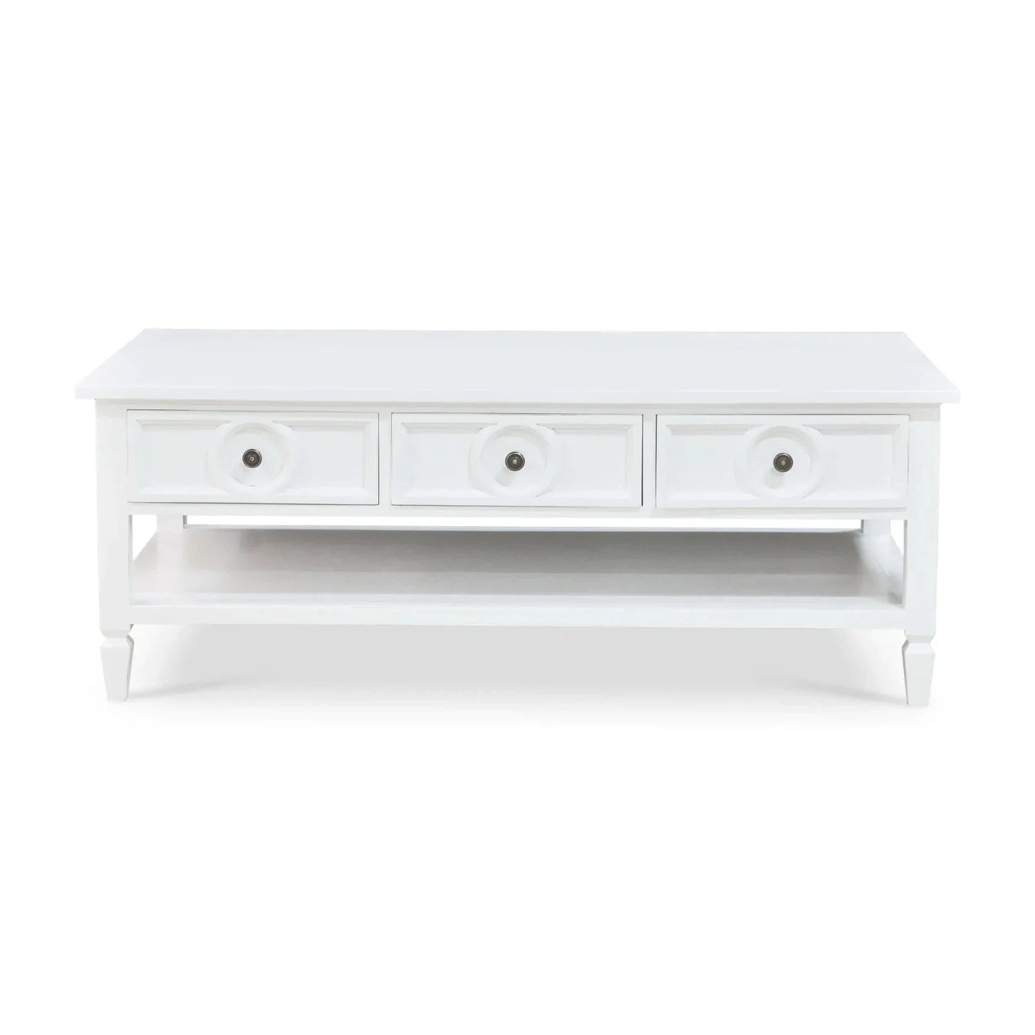Orleans Coffee Table-Bramble-BRAM-76536HRW-LDT-Coffee TablesArchtectural White-5-France and Son