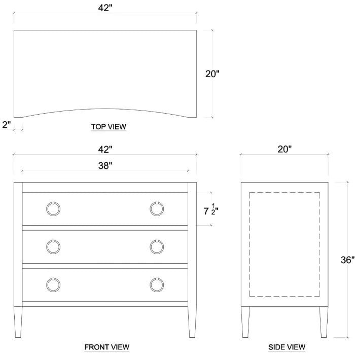 Mornington Dresser-Bramble-BRAM-76584FPBE-Dressers3 Drawer-3-France and Son