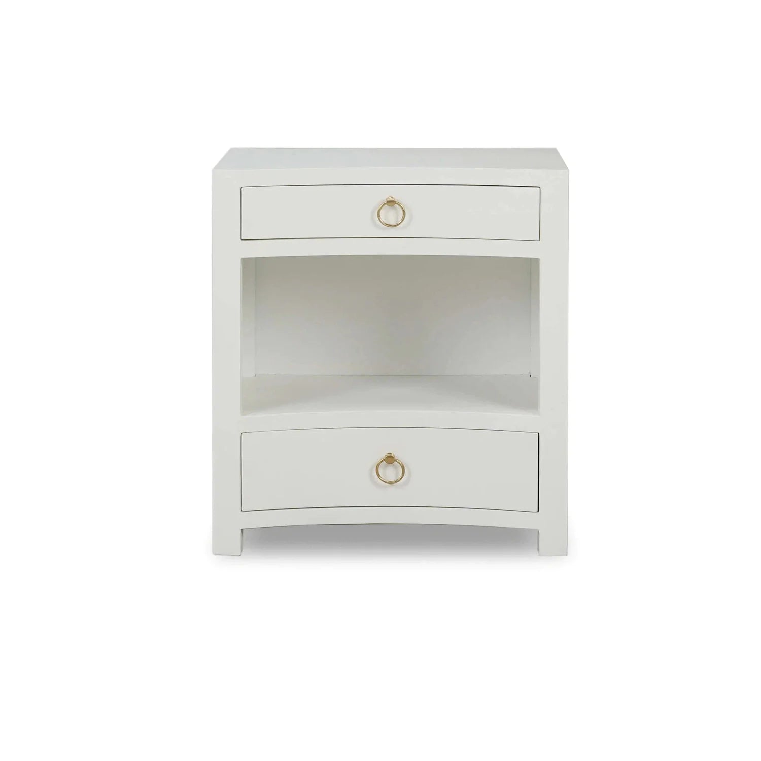 Mornington Linen Wrapped Nightstand-Bramble-BRAM-76642FTRW-Nightstands-3-France and Son