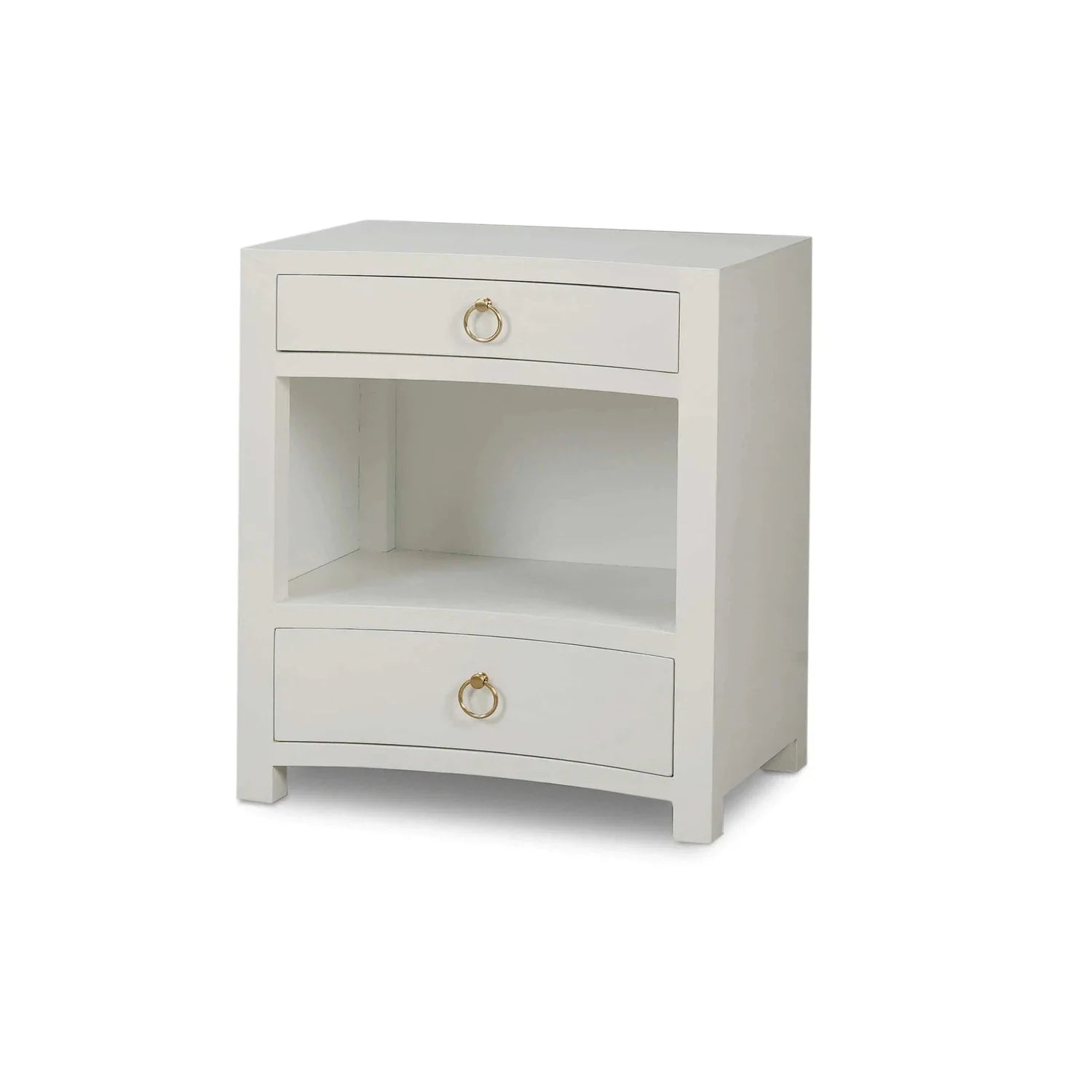 Mornington Linen Wrapped Nightstand-Bramble-BRAM-76642FTRW-Nightstands-1-France and Son