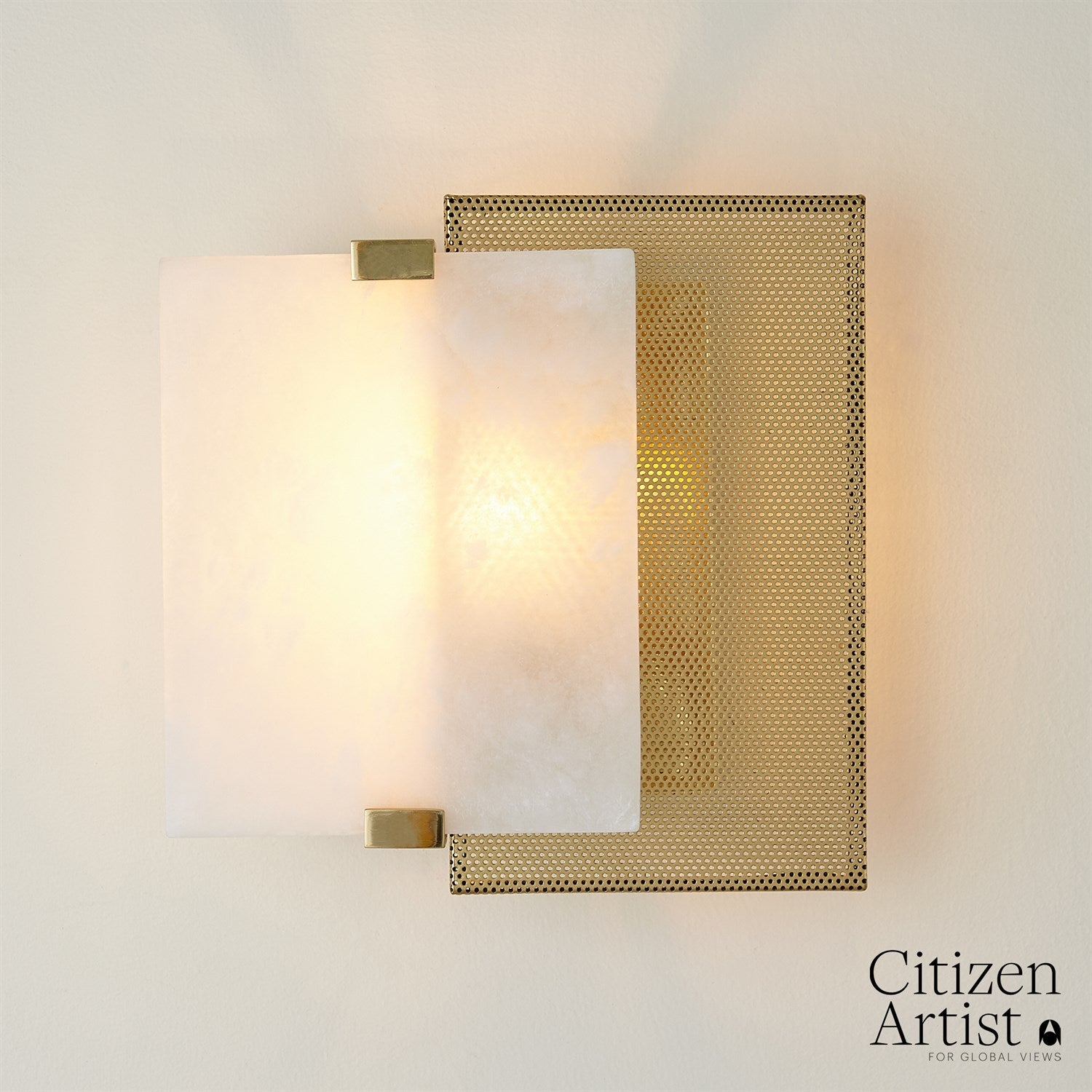 Selene Sconce-Global Views-GVSA-CA9.90005-Wall LightingBrass-1-France and Son