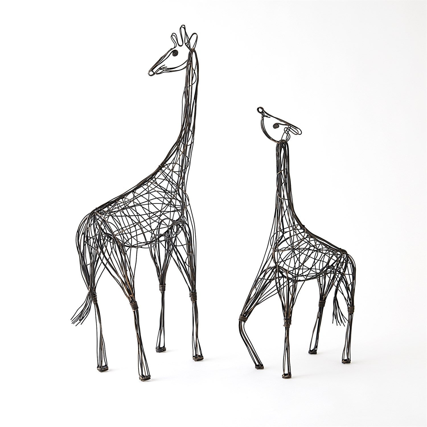 Wire Giraffe - Bronze-Global Views-GVSA-7.80719-Decorative ObjectsLg-1-France and Son