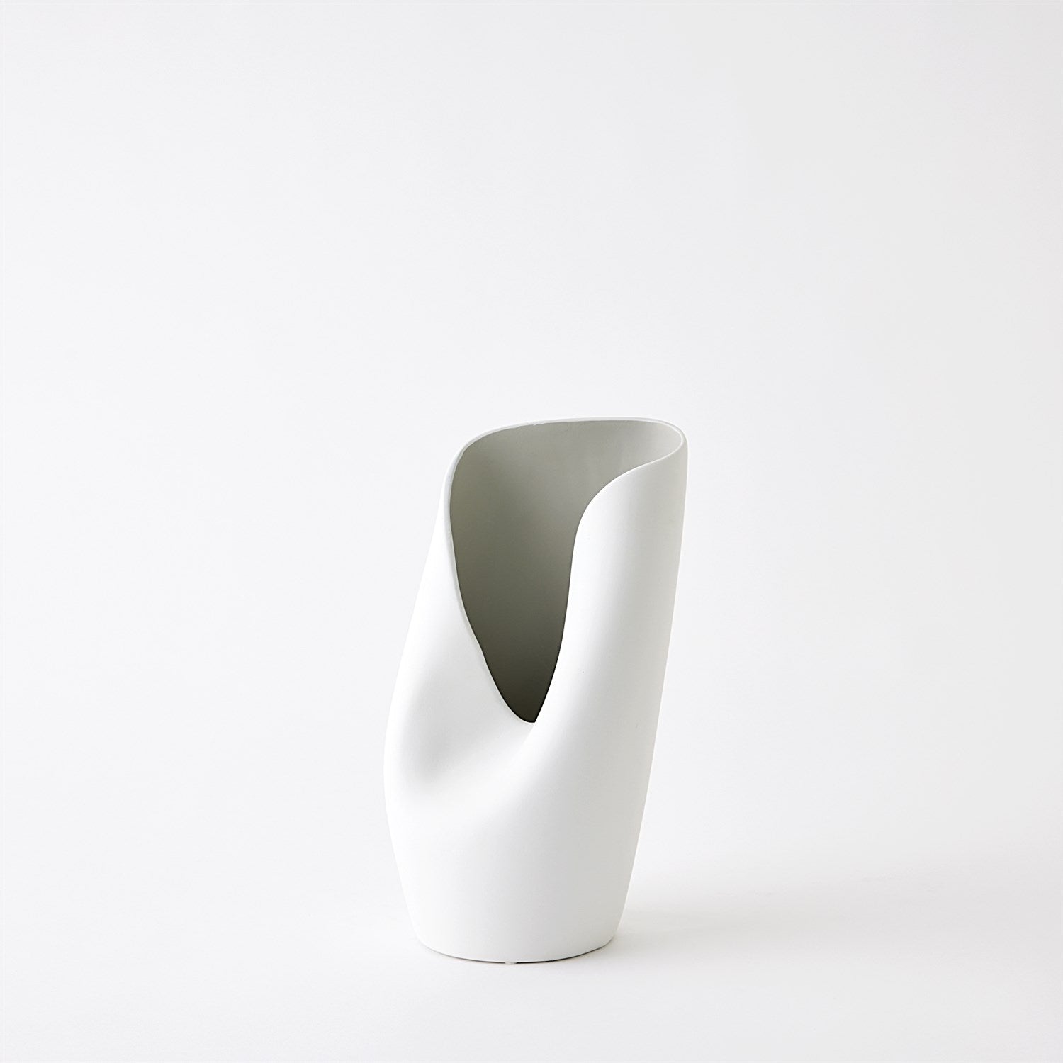 Avian Vase-Global Views-GVSA-7.30263-VasesSm-Cream/Grey-9-France and Son