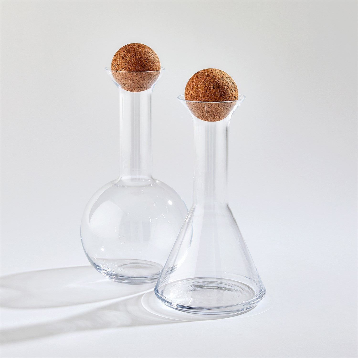 Chemistry Decanters-Global Views-GVSA-7.60243-Decorative ObjectsTriangle-1-France and Son