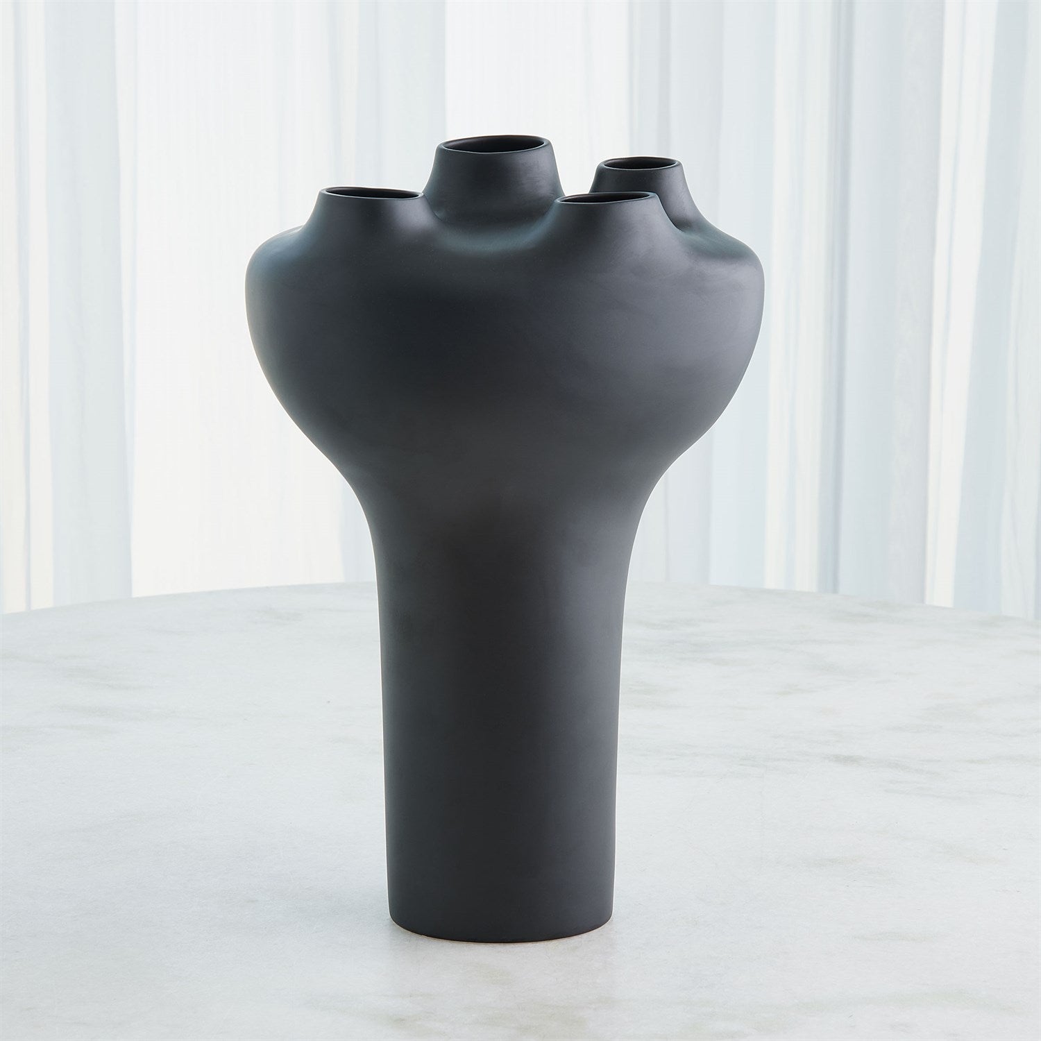 Geyser Vase-Global Views-GVSA-7.10652-VasesLg-Black-8-France and Son