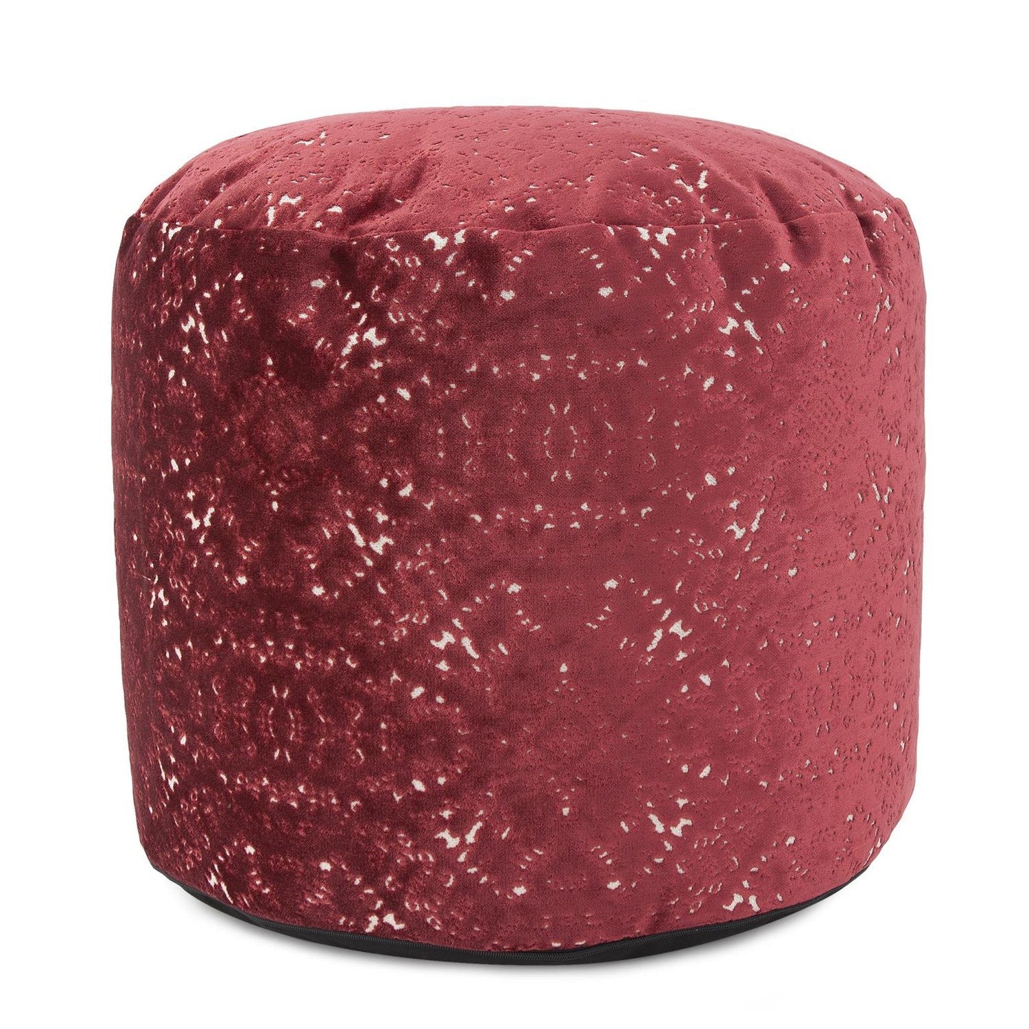 Pisani Pouf-The Howard Elliott Collection-HOWARD-872-1249-Stools & OttomansRuby-Round-18-France and Son