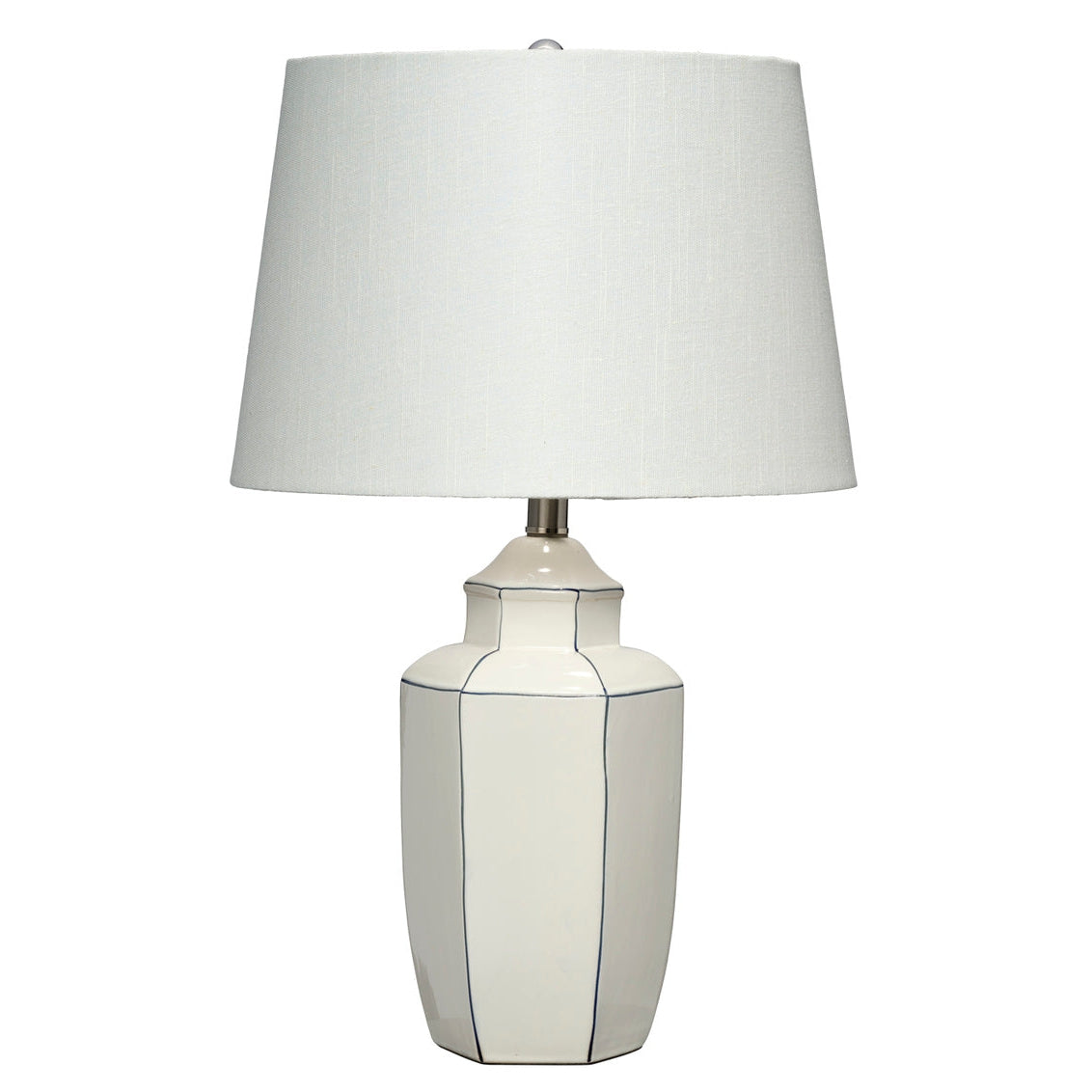 Outline Table Lamp-Jamie Young-JAMIEYO-LS9OUTLINEWH-Table Lamps-1-France and Son