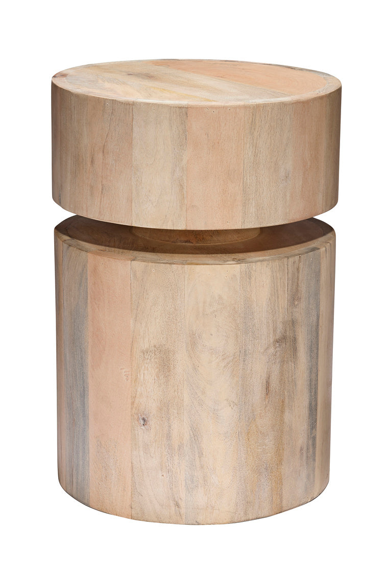 Dylan Round Side Table-Jamie Young-JAMIEYO-20DYLA-STWW-Side TablesNatural-2-France and Son