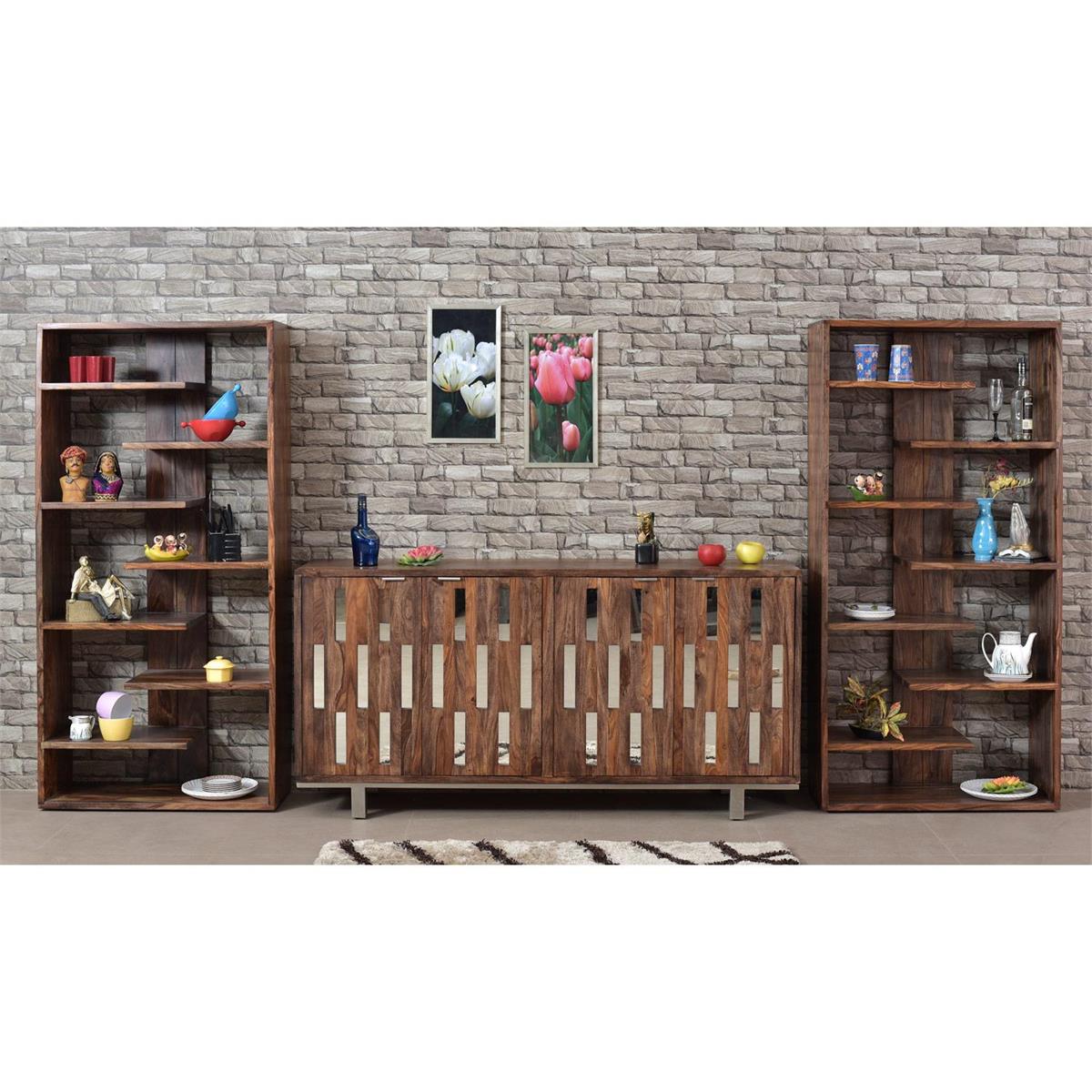 Brownstone Bookcase-Coast2Coast Home-C2CA-98240-Bookcases & Cabinets-2-France and Son