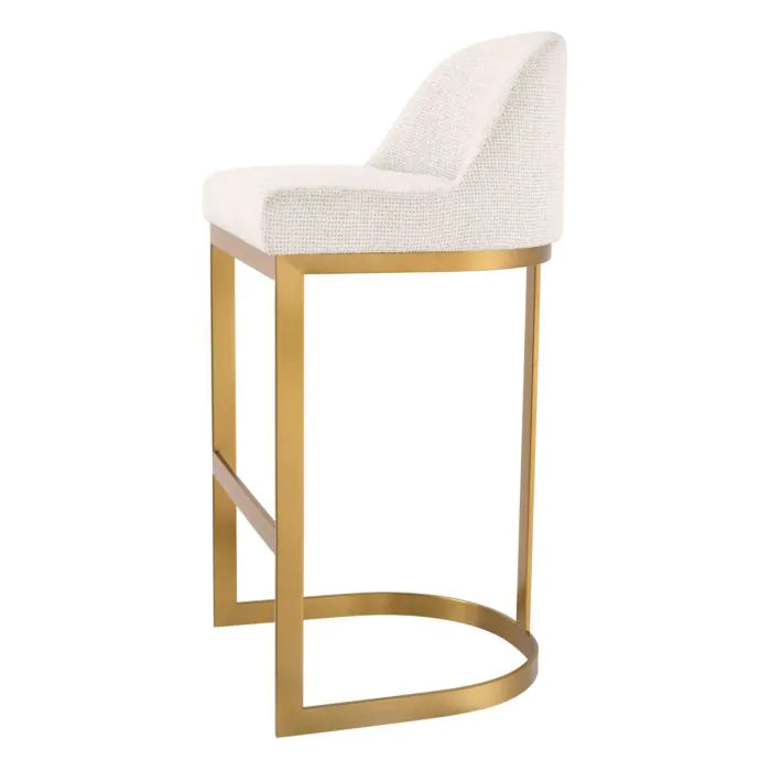 Stool Condos-Eichholtz-EICHHOLTZ-A117614-Stools & OttomansLyssa Off-White-Bar Stool-3-France and Son