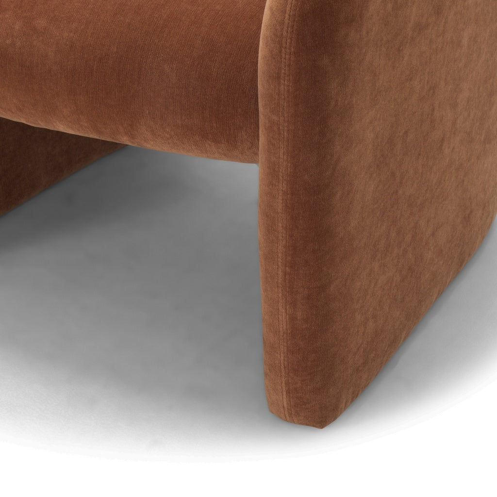 Aksel Accent Chair-Urbia-URBIA-VSD-AKSEL-C-RUST-Lounge ChairsRust-7-France and Son