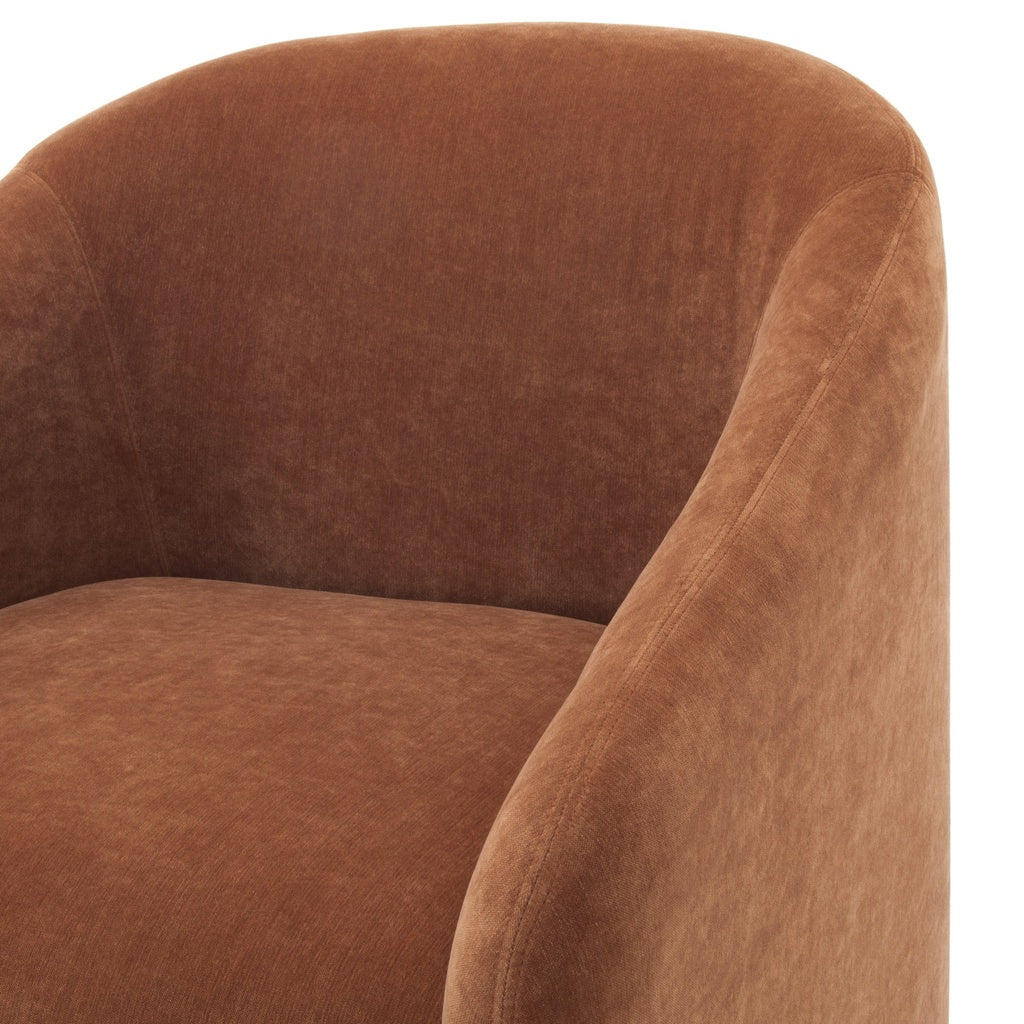 Aksel Accent Chair-Urbia-URBIA-VSD-AKSEL-C-RUST-Lounge ChairsRust-8-France and Son