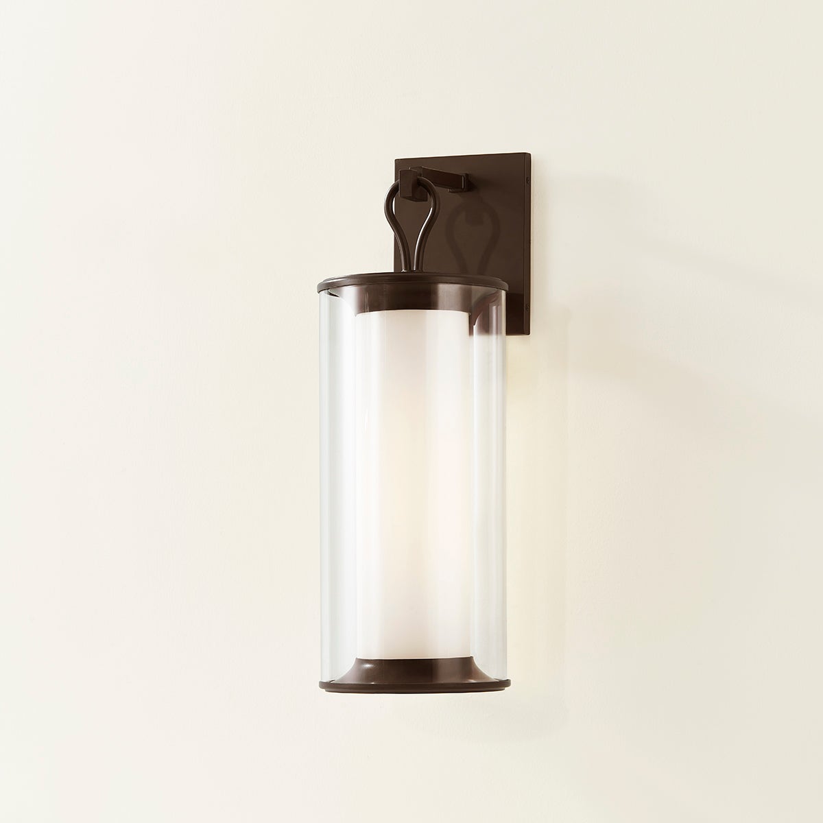 CANNES Exterior Wall Sconce-Troy Lighting-TROY-B3123-BRZ-Outdoor Wall SconcesW8.00"-2-France and Son