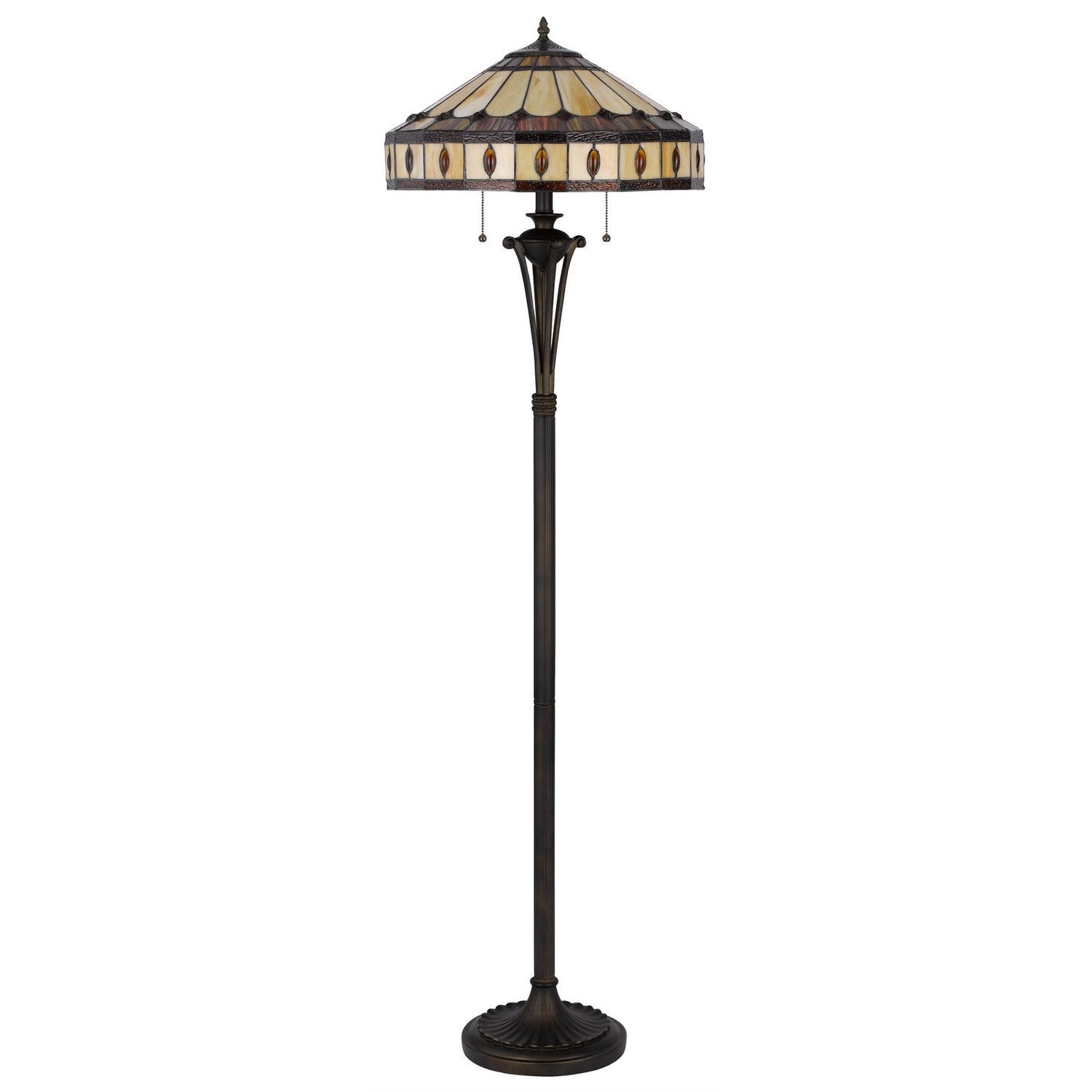 Tiffany Floor Lamp-Cal Lighting-CAL-BO-3077FL-Floor Lamps-2-France and Son