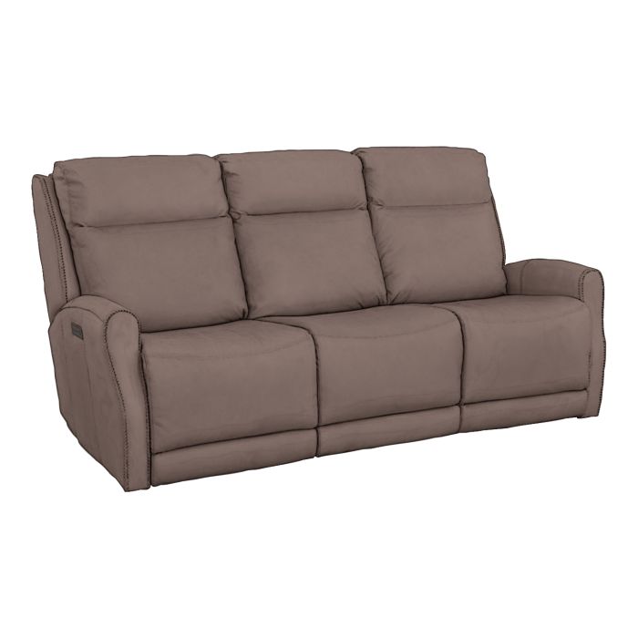 Ashley 3 Seat Sofa in Slope Leather-Fairfield-FairfieldC-F007-PS-C-Sofas-1-France and Son