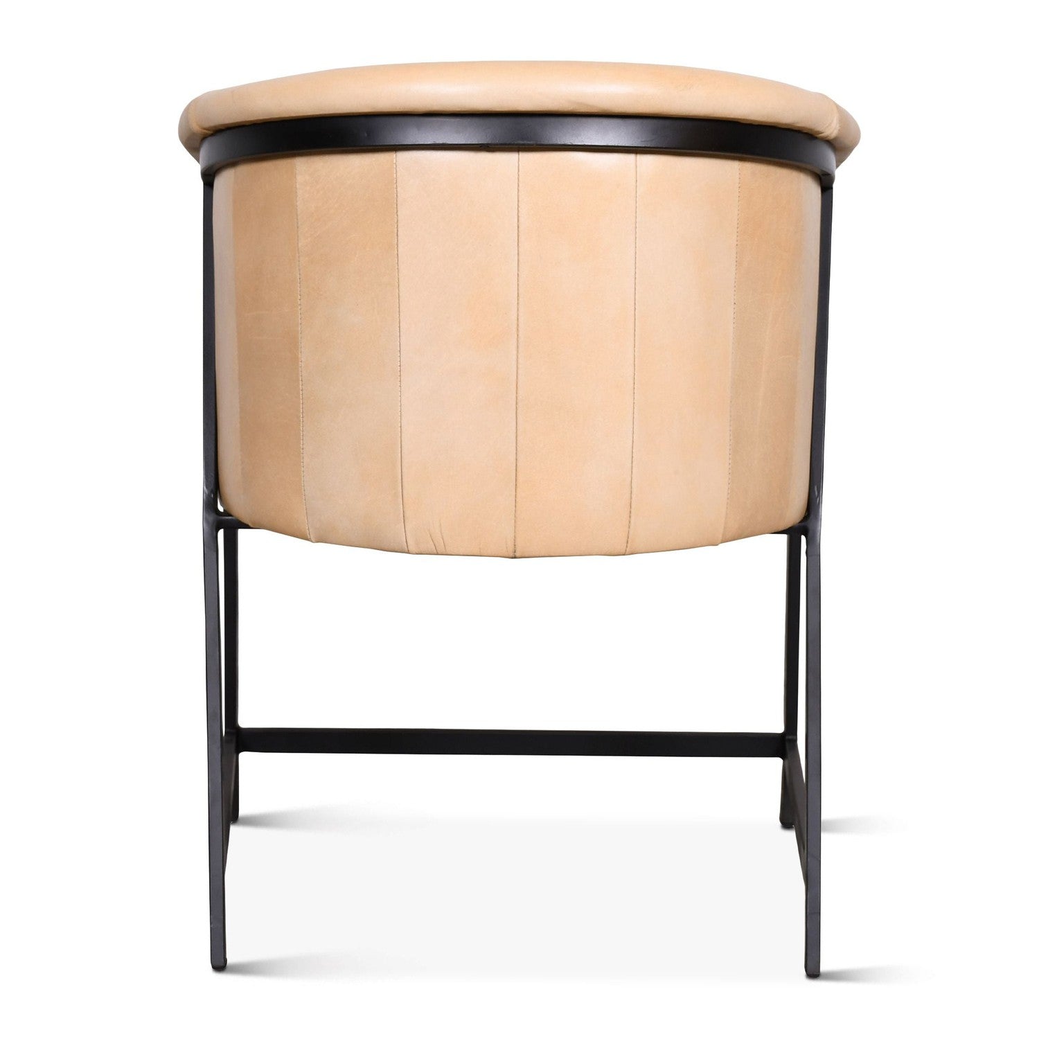 Essex 22" Leather Armchair-Home Trends & Designs-HOMETD-FEX-PLAC-AW-Lounge ChairsAntique Whiskey-7-France and Son