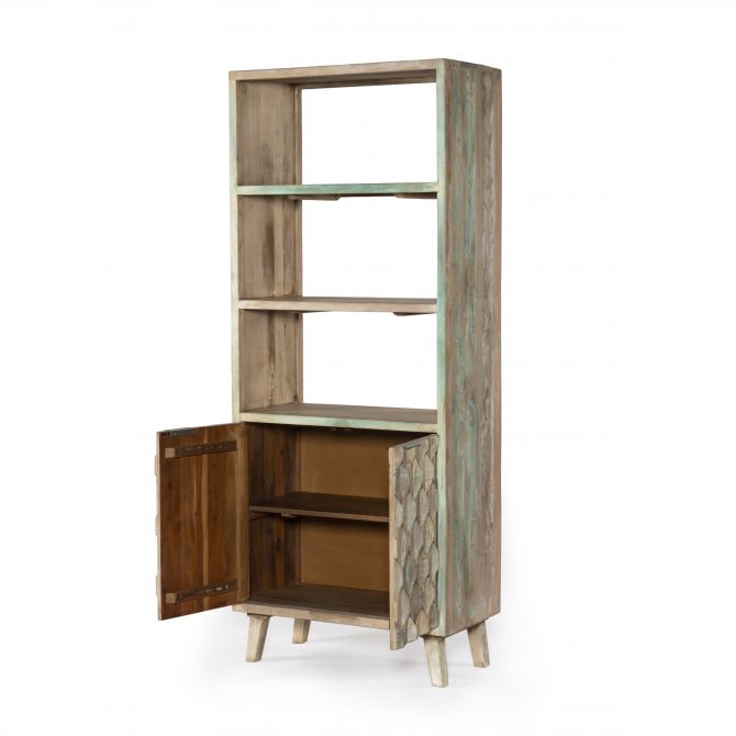 Ibiza Bookshelf-Home Trends & Designs-HOMETD-FIZ-BS31-Bookcases & Cabinets-3-France and Son