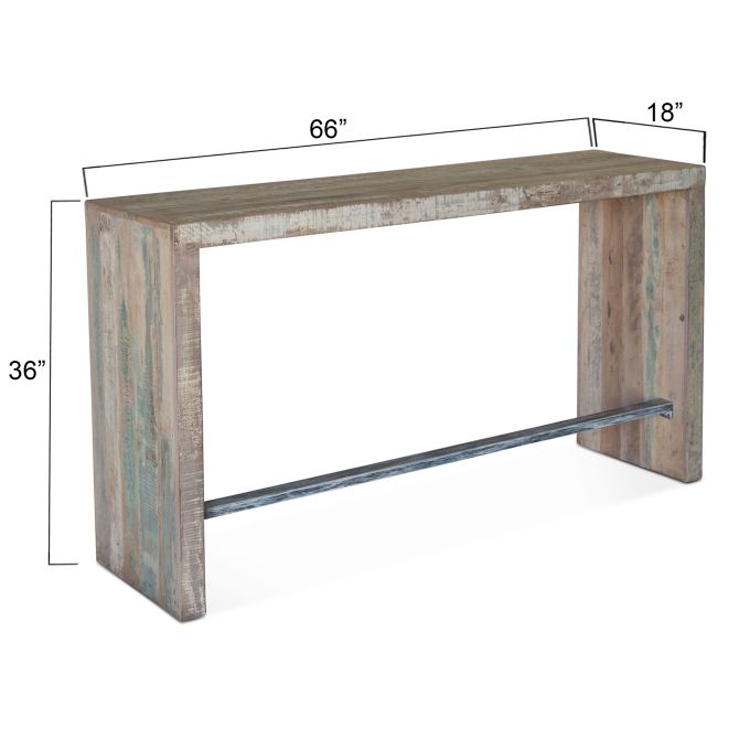 Ibiza Console Table with Stools-Home Trends & Designs-HOMETD-FIZ-SBC66-Console Tables-9-France and Son