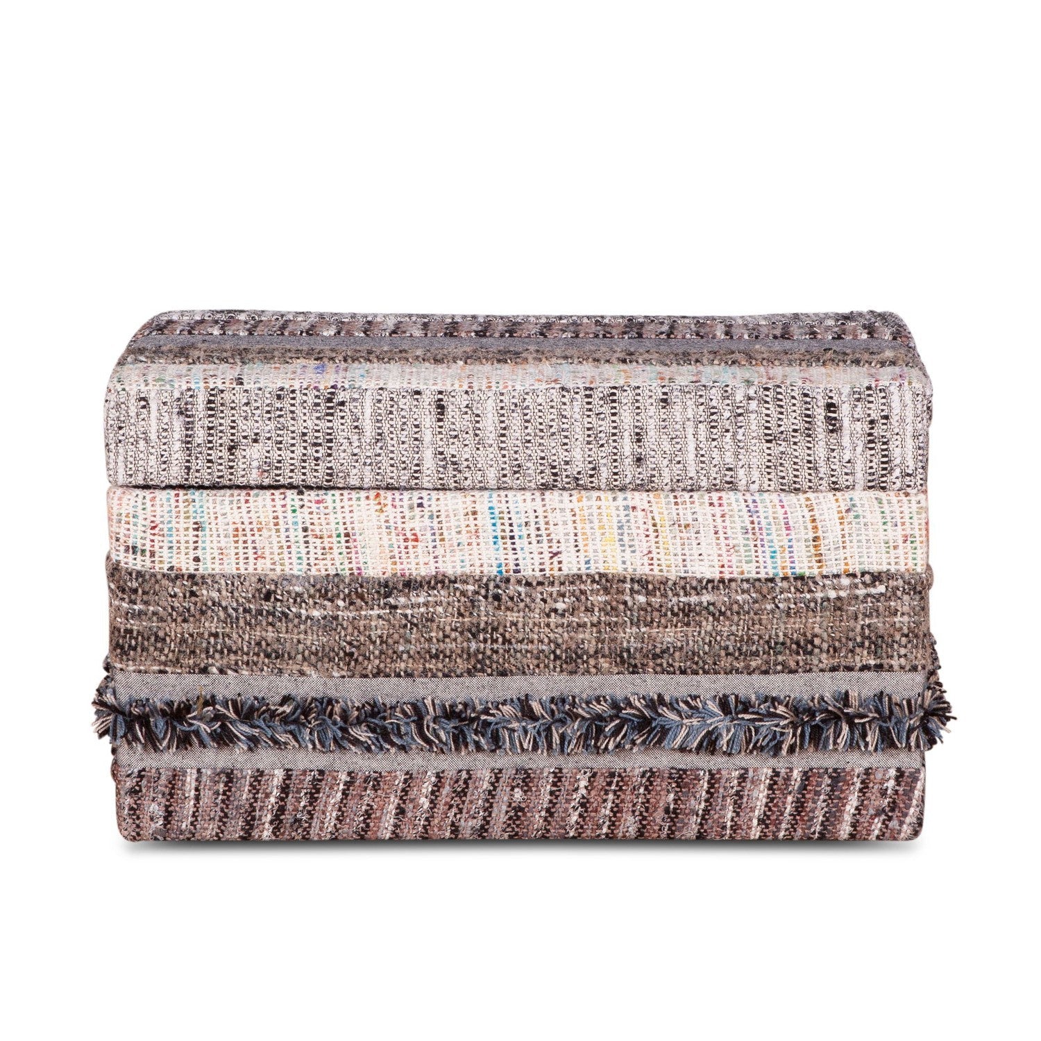 Marrakech 32" Upholstered Multi-Color Accent Storage Ottoman-Home Trends & Designs-HOMETD-FMK-CT32SB-Stools & Ottomans-5-France and Son