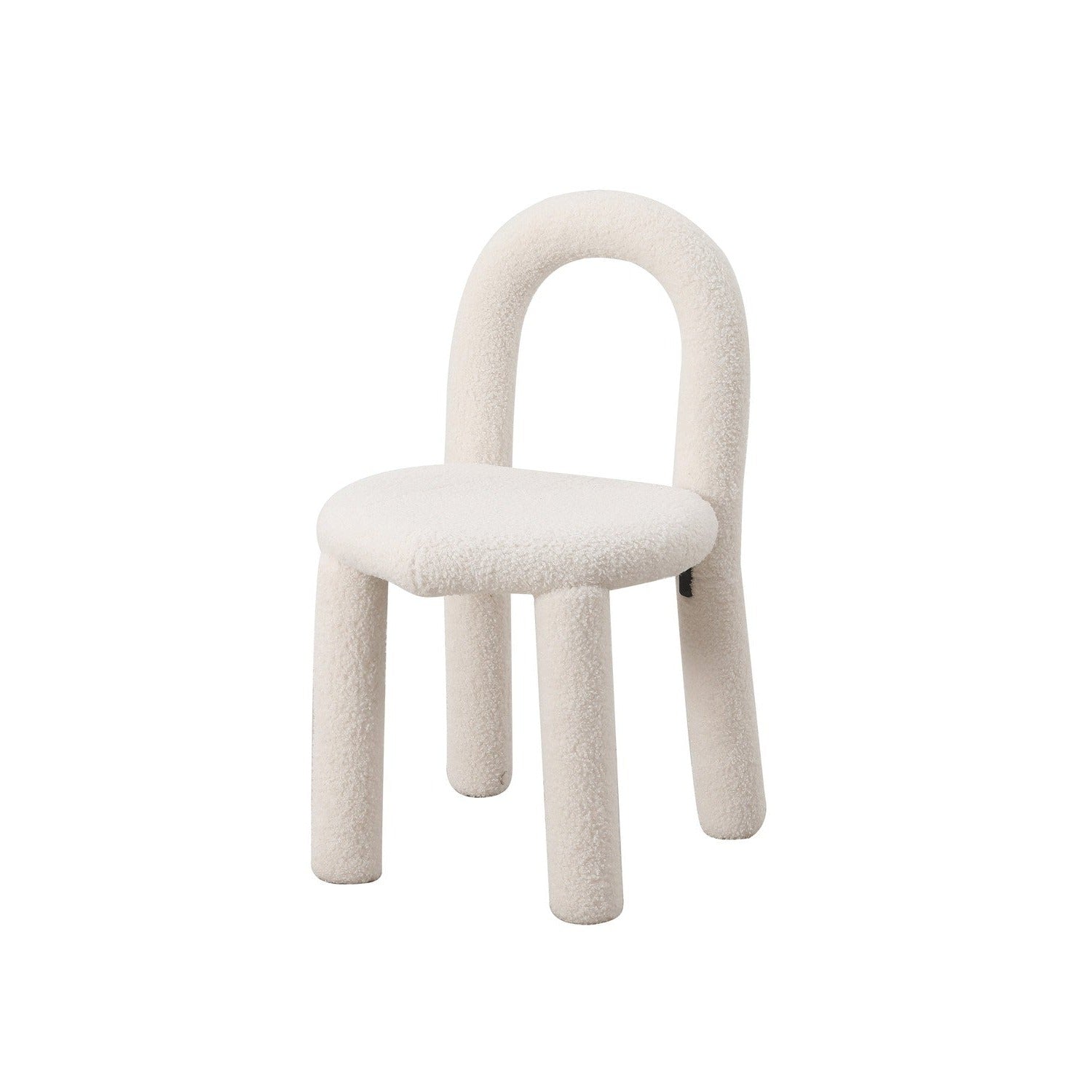 Pipeline Heart Dining Chair-France & Son-FXC1883WHT-Dining Chairs-4-France and Son