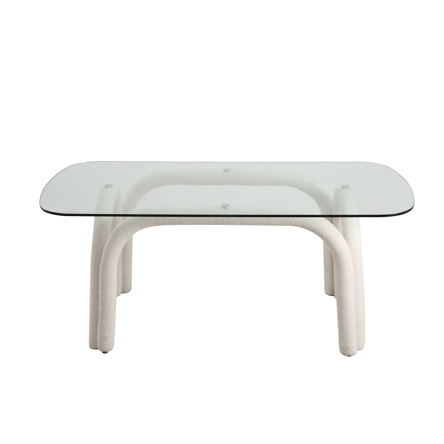 Pipeline Dining Table - Rectangle-France & Son-FXT1885WHT-Dining Tables-7-France and Son