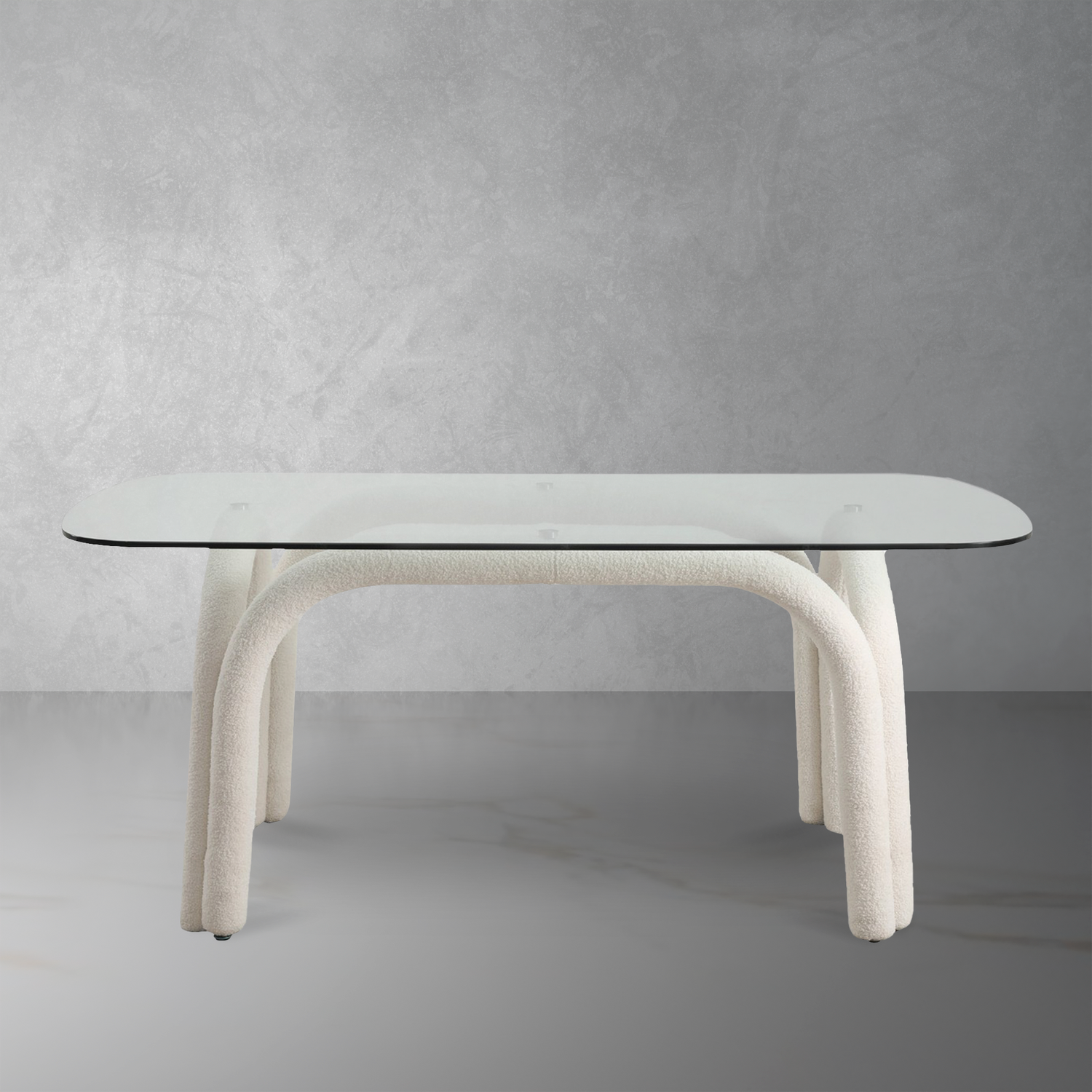 Pipeline Dining Table - Rectangle-France & Son-FXT1885WHT-Dining Tables-1-France and Son