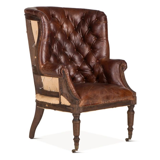 Welsh Deconstructed Arm Chair-Home Trends & Designs-HOMETD-G205-1100-11-Lounge Chairs-3-France and Son